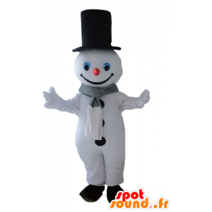 Pupazzo mascotte neve gigante. mascotte Inverno - MASFR028661 - Mascotte di Natale