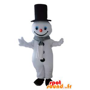 Lumiukko maskotti jättiläinen lunta. talvi Mascot - MASFR028661 - joulun Maskotteja