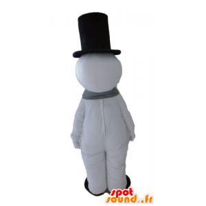 Snowman mascot giant snow. Winter mascot - MASFR028661 - Christmas mascots