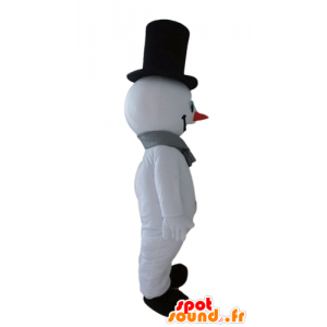 Snowman mascot giant snow. Winter mascot - MASFR028661 - Christmas mascots