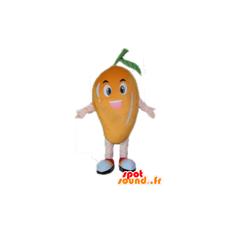 Jätte mango maskot. Fruktmaskot - Spotsound maskot