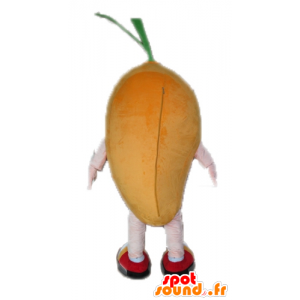 Mascotte mango gigante. mascotte della frutta - MASFR028665 - Mascotte di frutta