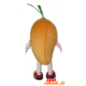 Mascotte de mangue géante. Mascotte de fruit - MASFR028665 - Mascotte de fruits