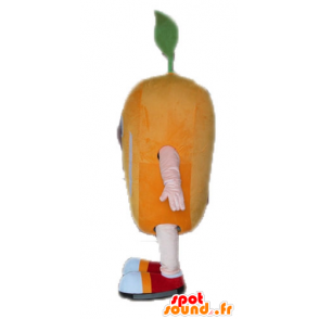Mascotte de mangue géante. Mascotte de fruit - MASFR028665 - Mascotte de fruits