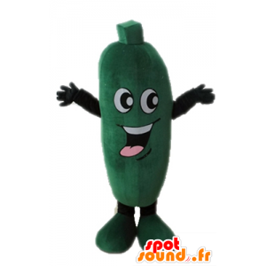 Agurk maskot. Giant Zucchini Mascot - MASFR028669 - vegetabilsk Mascot