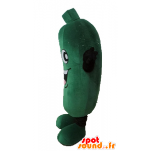 Cucumber mascot. Giant Zucchini mascot - MASFR028669 - Mascot of vegetables