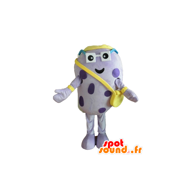 Mascot insectos púrpura. la mascota de la patata - MASFR028673 - Insecto de mascotas