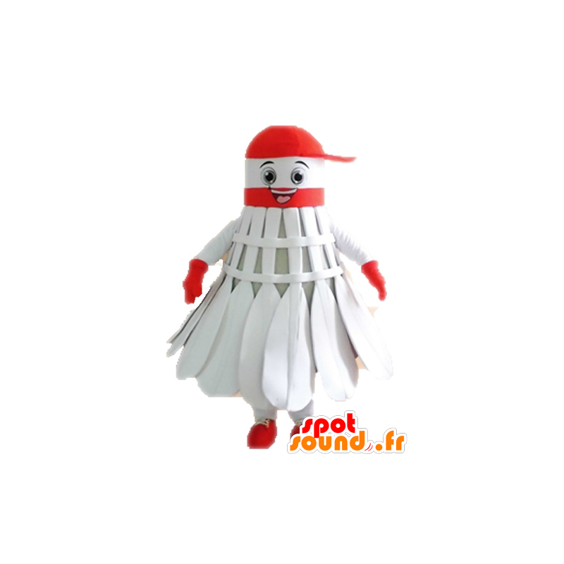 Mascotte de volant de badminton. Mascotte de badminton - MASFR028676 - Mascottes d'objets