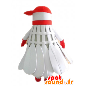 Federball Maskottchen. Badminton-Maskottchen - MASFR028676 - Maskottchen von Objekten