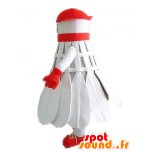 Mascotte de volant de badminton. Mascotte de badminton - MASFR028676 - Mascottes d'objets