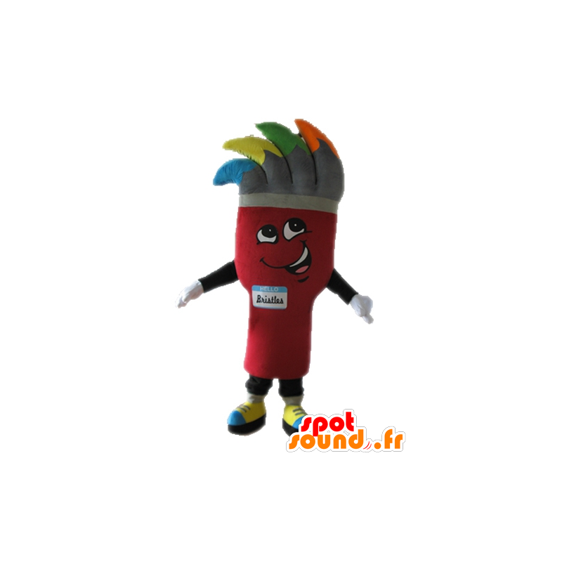 Giant paintbrush mascot. painting mascot - MASFR028678 - Mascots of objects