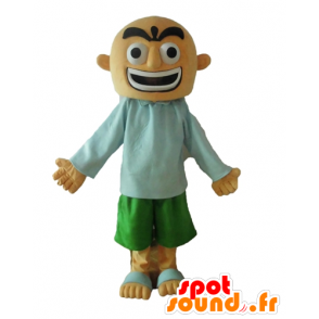 Maskotti kalju mies kiivaasti - MASFR028681 - Mascottes Homme