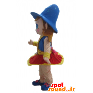 Mascotte de magicienne. Mascotte de sorcier - MASFR028684 - Mascottes Humaines