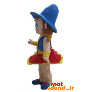 Mascot magiker. Sorcerer Mascot - MASFR028684 - menneskelige Maskoter