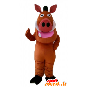 Mascot Pumba, berømt vortesvin i Lion King - Spotsound maskot