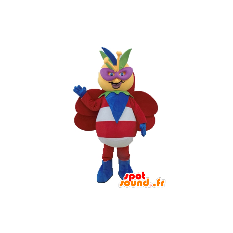 Mascot mariposa colorida y original, gigante - MASFR028704 - Mascotas mariposa