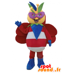 Mascot mariposa colorida y original, gigante - MASFR028704 - Mascotas mariposa