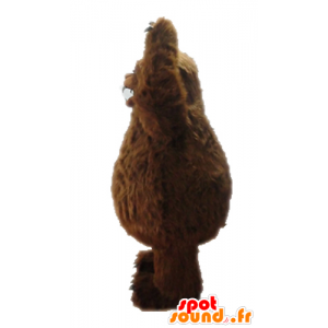 Mascot Yéti castanho. Grizzly Mascot - MASFR028705 - mascotes monstros