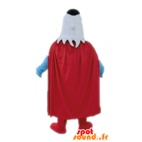 Aquila mascotte vestito da supereroe - MASFR028707 - Mascotte del supereroe