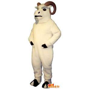 Bílá ram maskot. ram Costume - MASFR007282 - maskot Bull