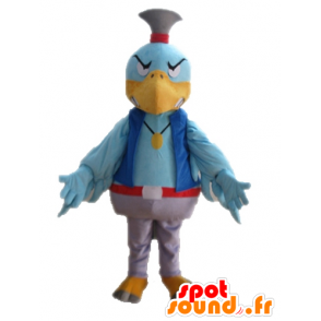 Mascotte Bluebird. Mascotte avvoltoio colorato - MASFR028711 - Mascotte degli uccelli