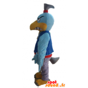 Mascot Bluebird. Maskotti värillinen korppikotka - MASFR028711 - maskotti lintuja