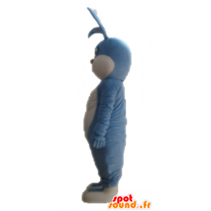 Mascotte de lapin bleu et blanc, entièrement personnalisable - MASFR028716 - Mascotte de lapins