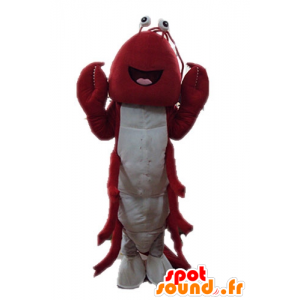 Giant kreeft mascotte. Mascot rivierkreeft - MASFR028719 - mascottes Lobster
