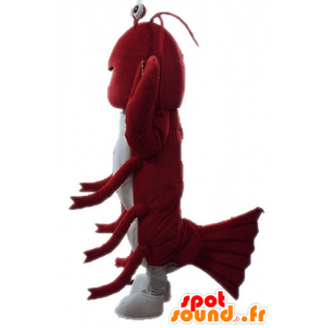 Mascotte de homard géant. Mascotte d'écrevisse - MASFR028719 - Mascottes Homard