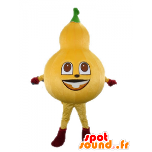 Mascotte de courge géante. Mascotte de potiron géant - MASFR028721 - Mascotte de légumes