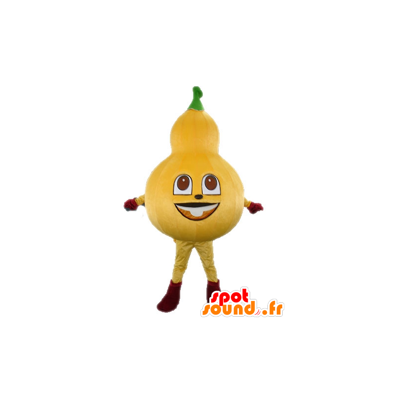 Mascotte de courge géante. Mascotte de potiron géant - MASFR028721 - Mascotte de légumes