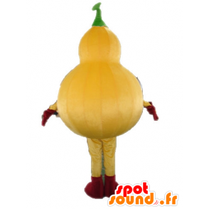 Mascot gigantisk gresskar. Giant Pumpkin Mascot - MASFR028721 - vegetabilsk Mascot
