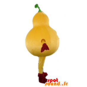 Mascotte de courge géante. Mascotte de potiron géant - MASFR028721 - Mascotte de légumes