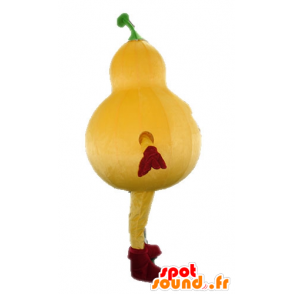 Kæmpe squash maskot. Kæmpe græskar maskot - Spotsound maskot