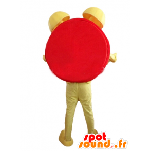 Kæmpe vækkeur maskot. Ur maskot - Spotsound maskot kostume