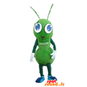 Mascot grüne Ameisen, Riesen. grün Insekt Maskottchen - MASFR028723 - Maskottchen Insekt