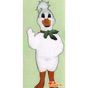 Mascotte de canard blanc - MASFR007300 - Mascotte de canards