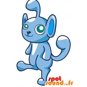 Pokemon maskot. Blå fantastisk varelse maskot - Spotsound maskot