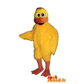 Keltainen ankka maskotti. Duck Costume - MASFR007309 - maskotti ankkoja