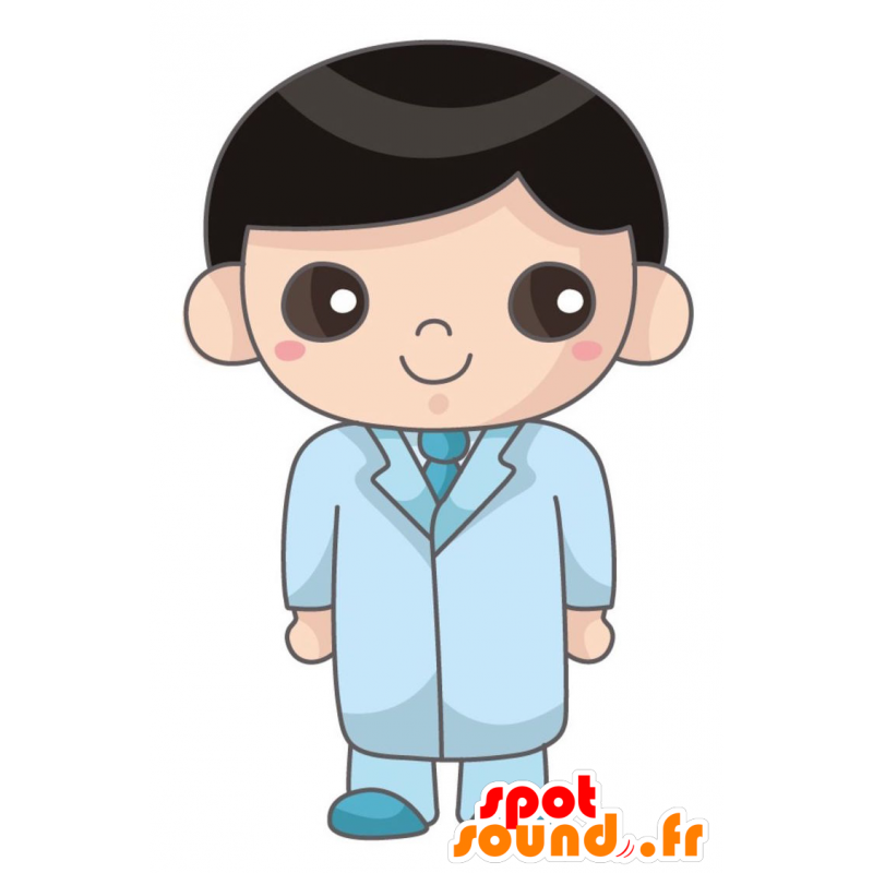 Medico mascotte, medico. Nurse mascotte - MASFR028861 - Mascotte 2D / 3D