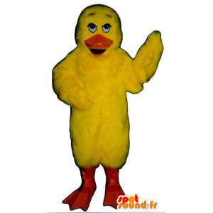 Maskot gul kanariefugl, kylling - Spotsound maskot kostume