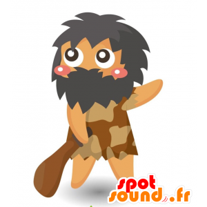 Mascotte di Cro-Magnon, l'uomo preistorico - MASFR028914 - Mascotte 2D / 3D