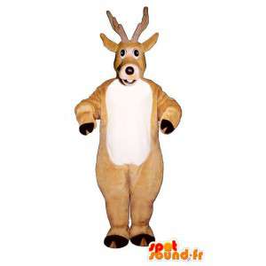 Beige hert kostuum. vermommen - MASFR007329 - Stag and Doe Mascottes