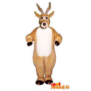 Costume de chevreuil beige. Déguisement  - MASFR007329 - Mascottes Cerf et Biche