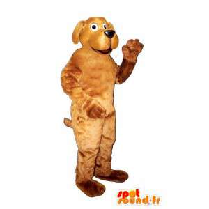 Mascotte de chien marron - MASFR007348 - Mascottes de chien