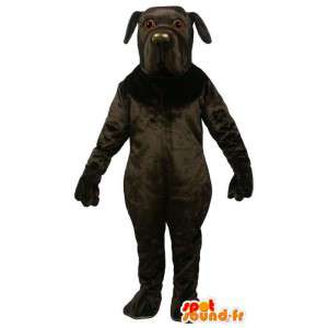 Maskot velký černý pes - MASFR007354 - psí Maskoti