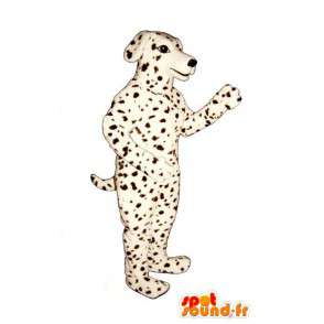 Dalmatisk hundemaskot. Dalmatisk kostume - Spotsound maskot