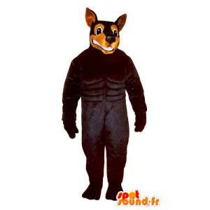 Mascotte de Rottweiler. Costume de chien - MASFR007365 - Mascottes de chien