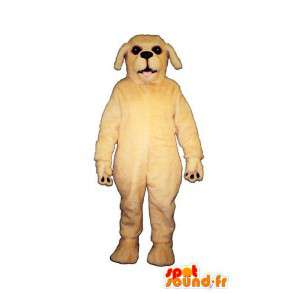 Hvit hund maskot - MASFR007366 - Dog Maskoter