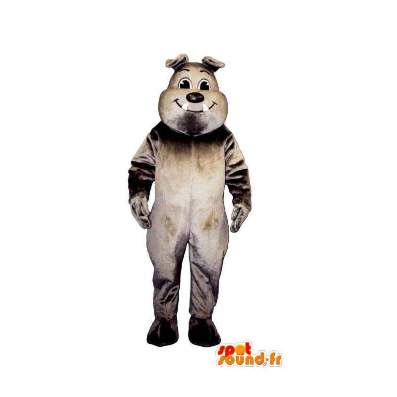 Mascotte de chien pitbull. Costume de pitbull - MASFR007368 - Mascottes de chien